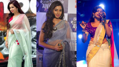 Shreya Ghoshal’s Saree Looks To Follow