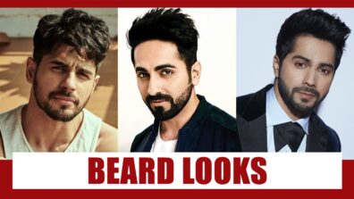 Sidharth Malhotra Vs Ayushmann Khurrana Vs Varun Dhawan – Who looks the HOTTEST with a beard?