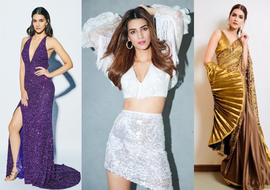 Slaying In Shimmer: Kriti Sanon, Shraddha Kapoor And Taapsee Pannu’s Wardrobe For Your Outfit Inspo - 1