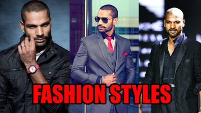 Some Fashion Styles to Steal From Cricketer Shikhar Dhawan