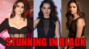 Sonam Kapoor, Kangana Ranaut, Deepika Padukone: Stunning in black dress