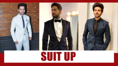 Suit Up: Style Your Suit Like Varun Dhawan, Ayushmann Khurrana and Kartik Aaryan