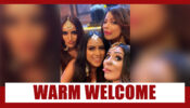 Surbhi Jyoti, Nia Sharma and Adaa Kha give Hina Khan a warm welcome to Naagvansh