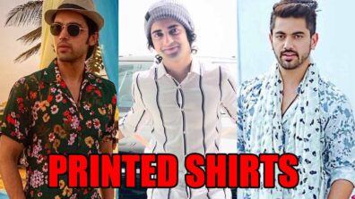 Take cues from Parth Samthaan, Sumedh Mudgalkar And Zain Imam to style your printed shirts better; see pics