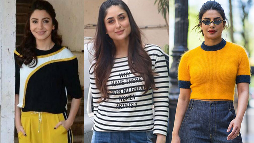 Take inspiration from Anushka Sharma, Kareena Kapoor, And Priyanka Chopra's Off-Duty Style 6