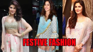 Take Inspiration From Jacqueline Fernandez, Janhvi Kapoor, Katrina Kaif To Ace The Fashion Game This Festive Season