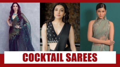 Tamannaah Bhatia, Kajal Aggarwal, Shruti Haasan: 5 best cocktail sarees that you will definitely love