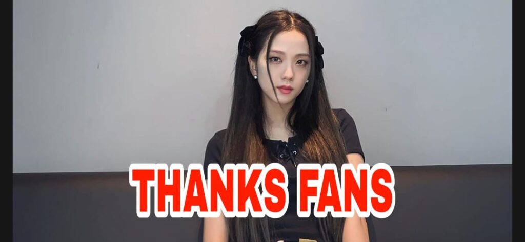 Thank you for your love' - Blackpink girl Jisoo thanks fans for making 'Blink' their best song ever