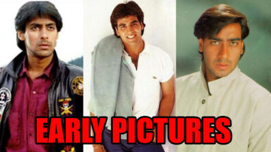 Take A Look At Salman Khan, Akshay Kumar and Ajay Devgn’s Pictures From Their Early Bollywood Days