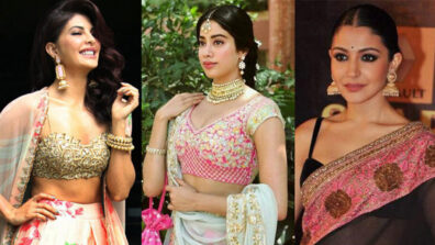 Times Jacqueline Fernandez, Janhvi Kapoor, and Anushka Sharma Inspired Us With Their Traditional Fashion Quotient