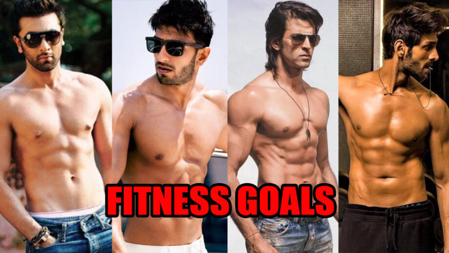 Times When Handsome Hunks Ranbir Kapoor, Ranveer Singh, Hrithik Roshan, and Kartik Aaryan Gave Us Major Fitness Goals