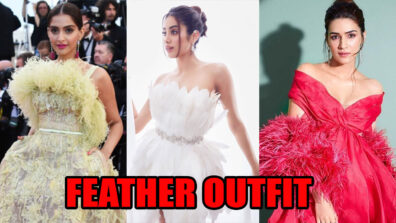 Times When Sonam Kapoor, Janhvi Kapoor, and Kriti Sanon Totally Slayed A Feather Outfit