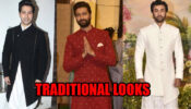 Trade The Grade: Mesmerizing High-Grade Traditional Looks From Varun Dhawan, Vicky Kaushal, and Ranbir Kapoor