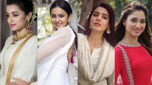 Trisha Krishnan, Rakul Preet Singh, Samantha Akkineni & Tamannaah Bhatia, who carries the three-piece suit the best?