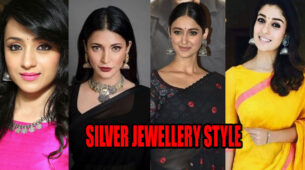 Trisha Krishnan, Shruti Haasan, Ileana D’Cruz, and Nayanthara Amaze Us With Their Silver Jewellery Style