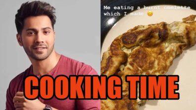 Varun Dhawan eats self-made burnt omelette