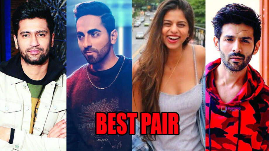 Vicky Kaushal VS Ayushmann Khurrana VS Kartik Aaryan: Best Paired Opposite Suhana Khan?