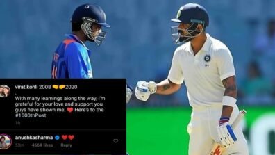 Virat Kohli shares inspirational post, wifey Anushka Sharma shows love with heart emoji