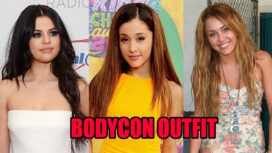 VOTE! Selena Gomez, Ariana Grande, Miley Cyrus: Who Wore The Best Bodycon Outfit?