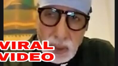 Watch Now: Amitabh Bachchan’s video of wishing Nanavati hospital goes viral