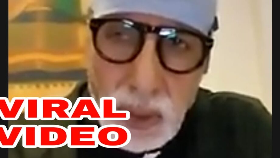 Watch Now: Amitabh Bachchan's video of wishing Nanavati hospital goes viral