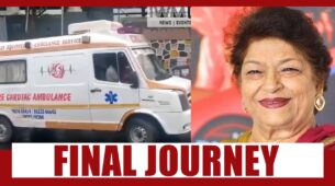 Watch Video: Final journey of Saroj Khan