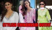 We Can’t Get Over Mouni Roy’s Stylish And Chic Chikankari Outfit Looks