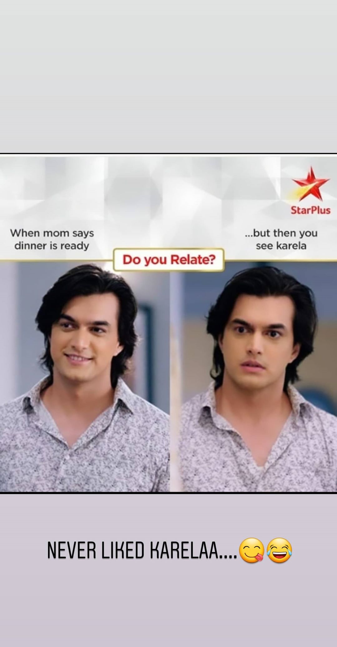 Yeh Rishta Kya Kehlata Hai actor Mohsin Khan is not fond of THIS vegetable
