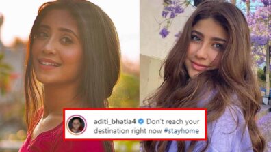 Yeh Rishta Kya Kehlata Hai actress Shivangi Joshi shares latest beautiful picture, Aditi Bhatia posts hilarious comment