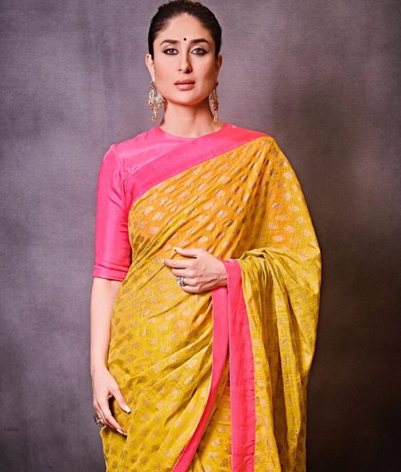 This Wedding Season Style Your Saree Like Kareena Kapoor: Click To See How - 4