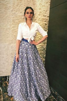 5 Irresistible Long Skirts And Tops Designs To Try This Festival - 1