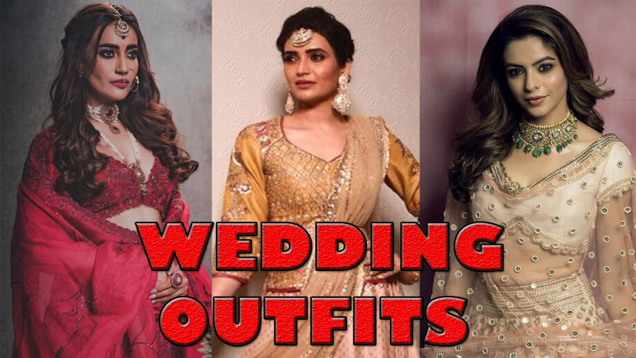 5 Surbhi Jyoti, Aamna Sharif And Karishma Tanna's Outfits That Are Perfect For Wedding Ceremony