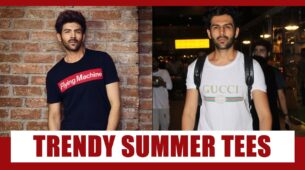 5 Trendy Summer Tees From Kartik Aaryan’s Wardrobe For Men Who Like To Keep It Simple