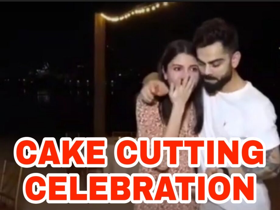 ADORABLE: Virat Kohli Anushka Sharma spotted cutting cake together to celebrate their pregnancy