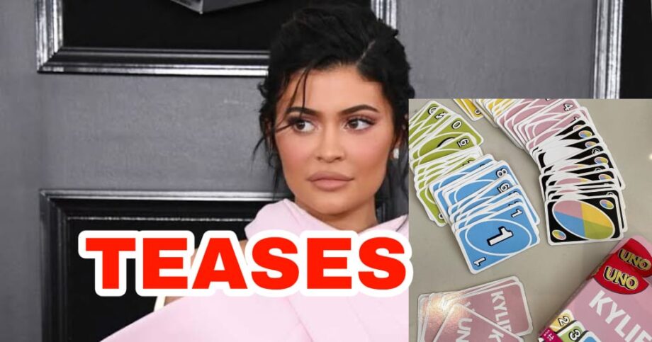 Ahead of 23rd birthday, Kylie Jenner teases fans with customized pink UNO cards