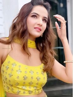 Anita Hassanandani, Jasmin Bhasin And Surbhi Chandna Appear Damn Gorgeous In These Pretty Yellow Outfits - 2