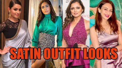 Anita Hassanandani, Surbhi Chandna, Drashti Dhami, Saumya Tandon: Actresses Who Flaunted Satin Outfits