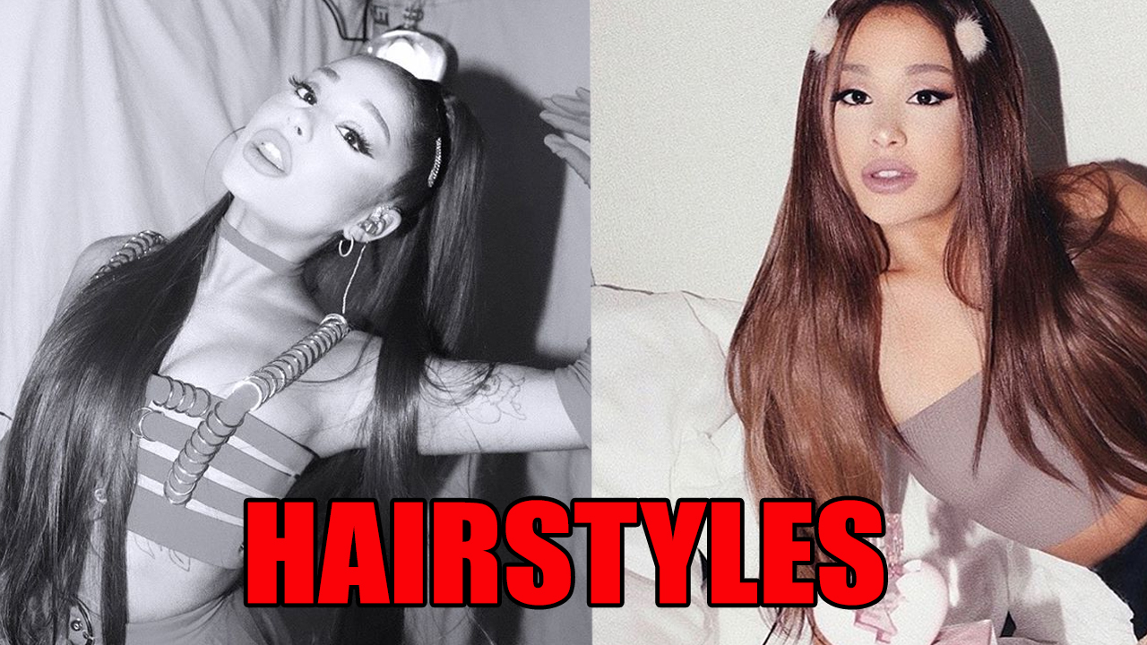 Ariana Grande Curly Natural Hair Photos Then Vs Now