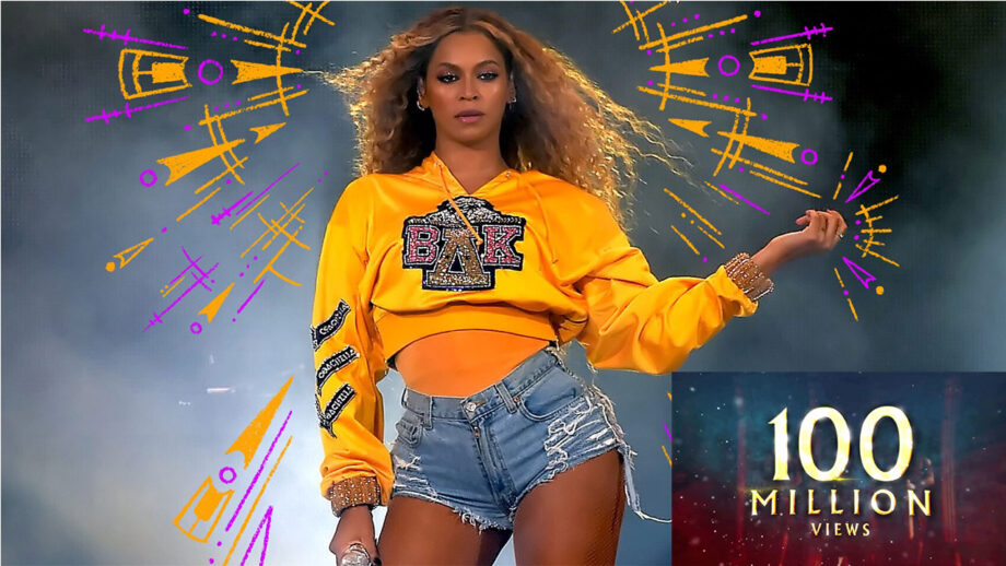 Beyonce's Songs That Have More Than 100 Million Views On YouTube