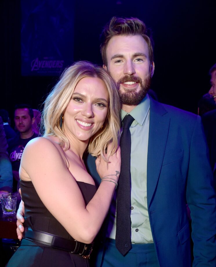 BFF Moments Of Chris Evans And Scarlett Johansson - 2
