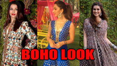 Bohemian Vibe: Take An Inspiration From Aishwarya Rai Bachchan, Kiara Advani, Kriti Sanon To Style In Boho Look