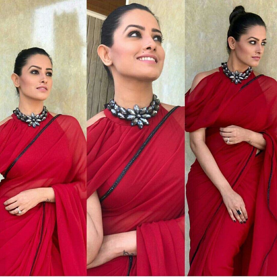 5 Sarees & Lehenga Looks Of Anita Hassanandani To Inspire Your Ethnic Wardrobe - 2