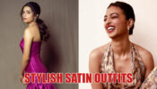 Check Out! How Mithila Palkar And Radhika Apte Styling Satin Outfits