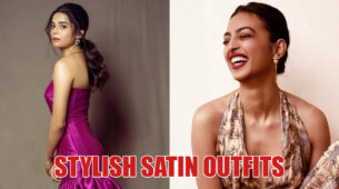 Check Out! How Mithila Palkar And Radhika Apte Styling Satin Outfits