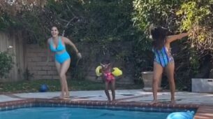 Check out video: This Bollywood Actress takes a dip in the pool