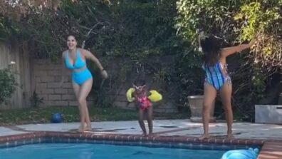 Check out video: This Bollywood Actress takes a dip in the pool