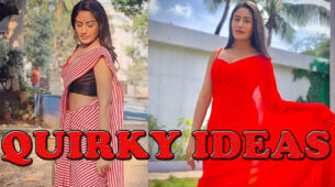 Check Out! Surbhi Chandna’s Quirky Ideas Of Styling A Saree