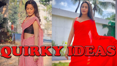 Check Out! Surbhi Chandna’s Quirky Ideas Of Styling A Saree