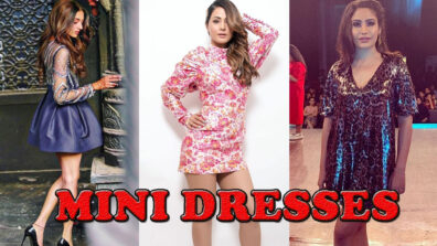 Dashing And Bold: Erica Fernandes, Surbhi Chandna And Hina Khan’s Bold Looks In Mini Dresses