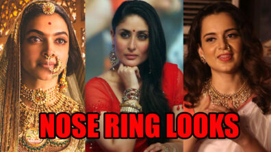 Deepika Padukone, Kareena Kapoor & Kangana Ranaut Will Leave You Speechless In These Fabulous Nose Rings Looks